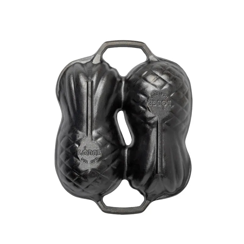 Seasoned Cast Iron Pineapple Pan