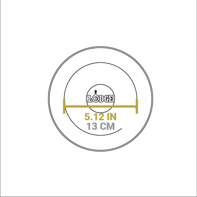 Round Serving Griddle