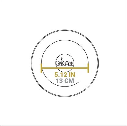 Round Serving Griddle